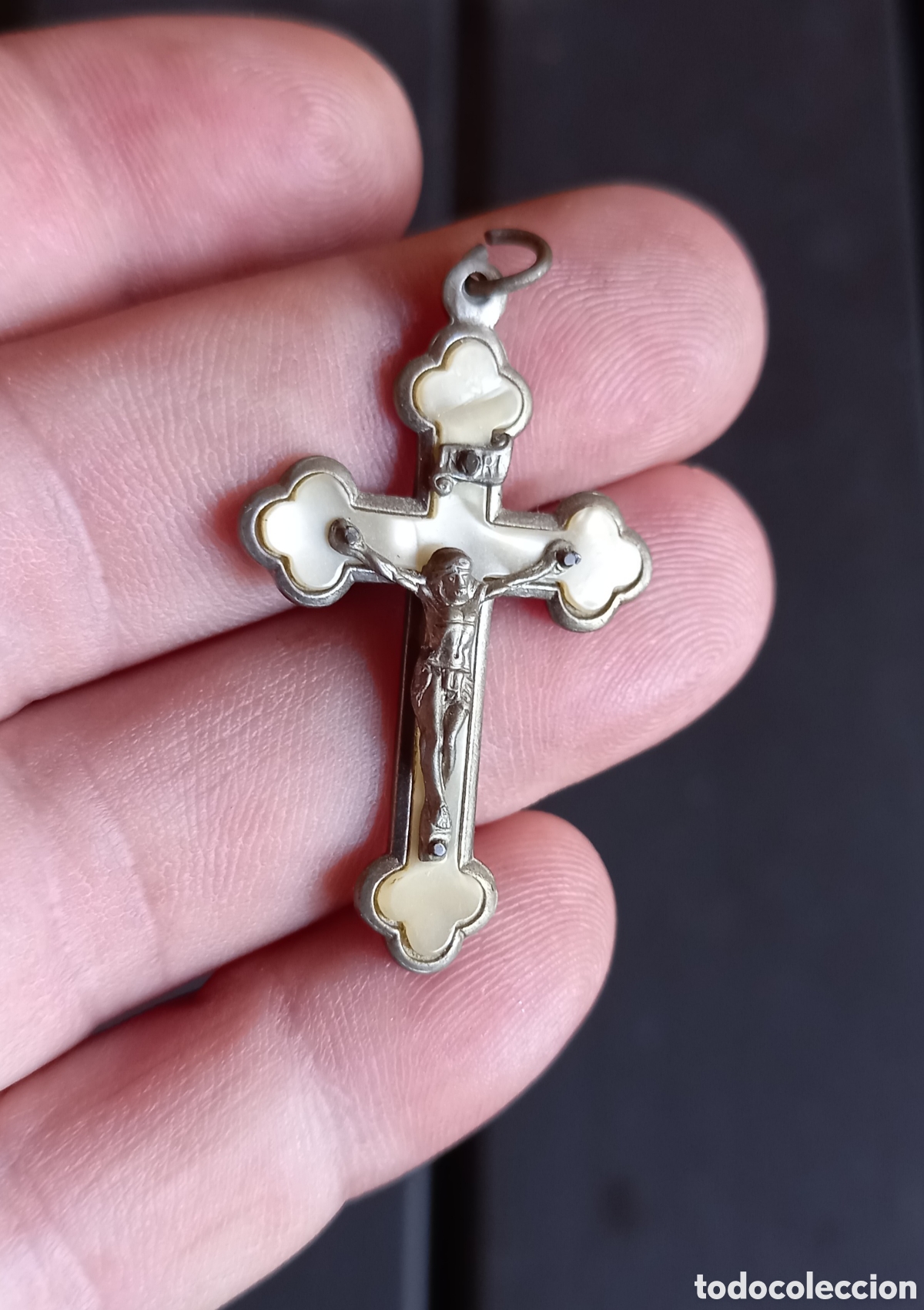 Antig&uuml;edades: ANTIGUO CRUCIFIJO RELIGIOSO