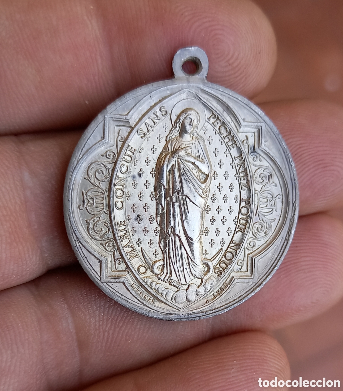 Antig&uuml;edades: MEDALLA RELIGIOSA ANTIGUA - Foto 1