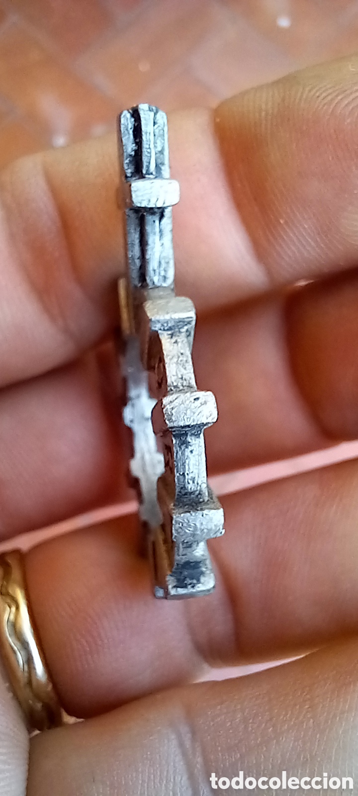 Antig&uuml;edades: ANILLO ROSARIO RELIGIOSO - Foto 3