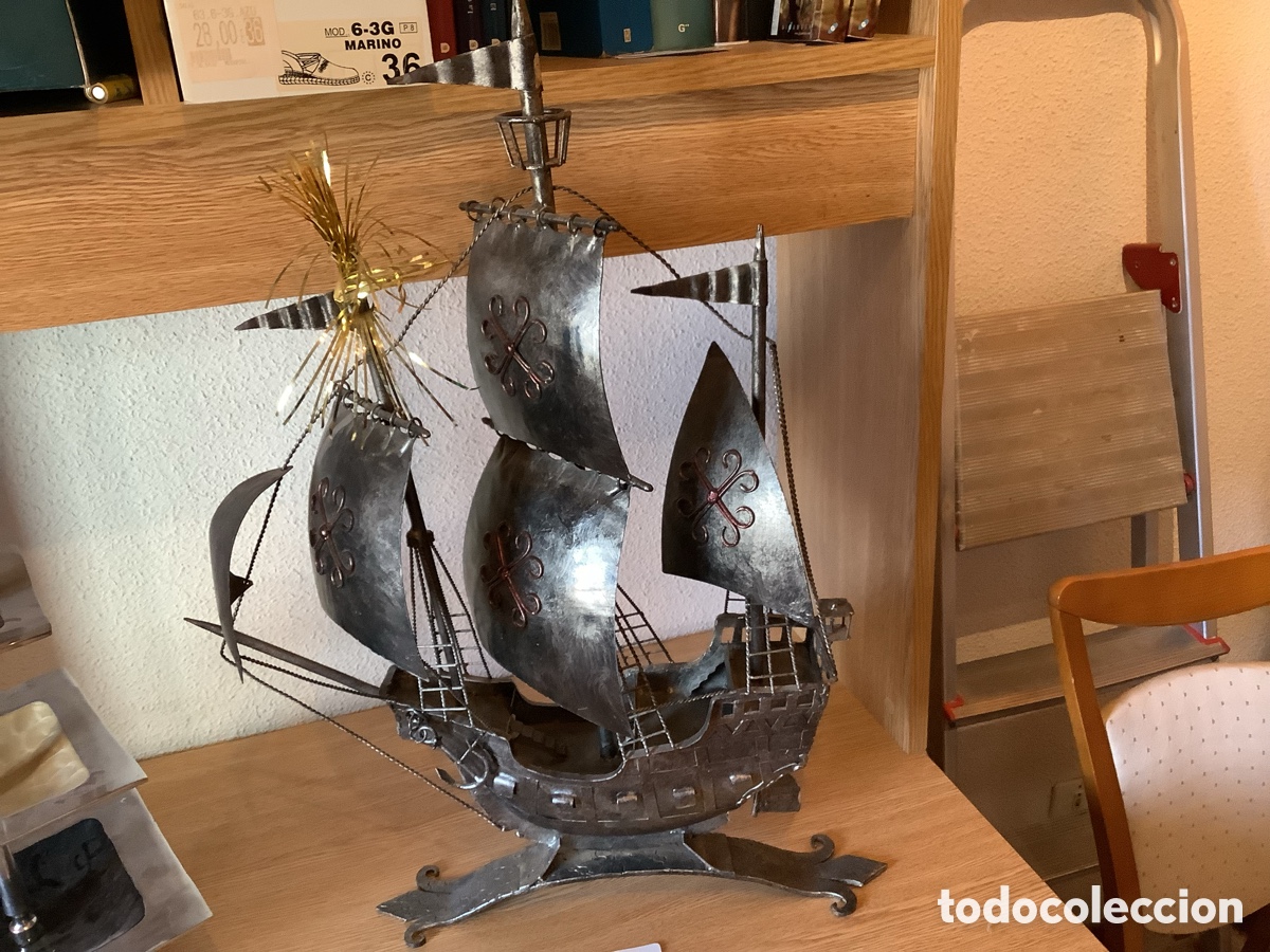 Antig&uuml;edades: Barco antiguedad tama&ntilde;o grande