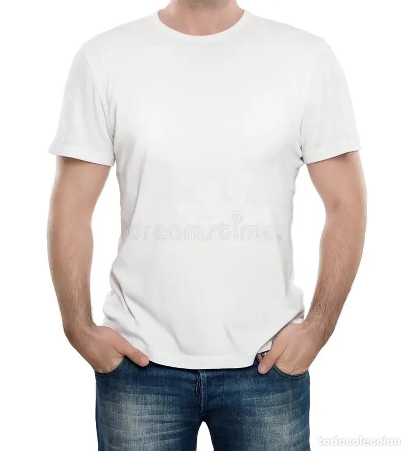 Antig&uuml;edades: Camiseta B&aacute;sica Blanca para Hombre - Estilo Vers&aacute;til y Confort Diario