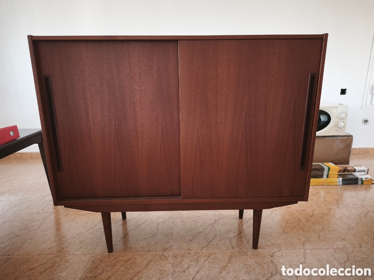 Antiquit&eacute;s: Mueble bar aparador vintage n&oacute;rdico a&ntilde;os 60/70 estilo dan&eacute;s
