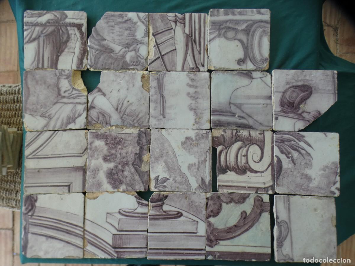 Oggetti Antichi: Azulejo, Azulejos Portugal siglo 18/19