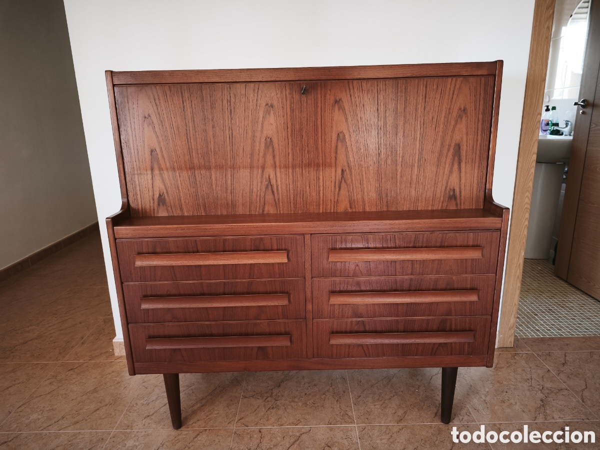 Antiques: Secreter dan&eacute;s vintage mid-century tipo teca a&ntilde;os 60/70