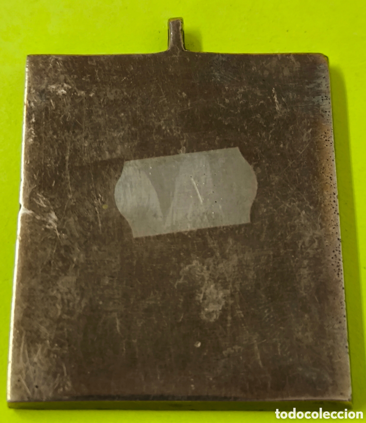 Antig&uuml;edades: ICONO ORTODOXO EN BRONCE 57 x 50 mm. - Foto 4