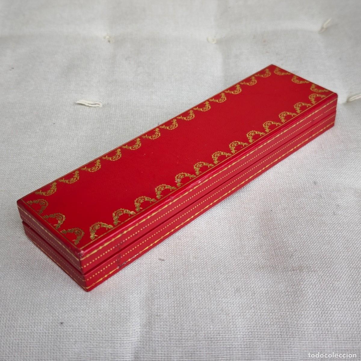 Antig&uuml;edades: CARTIER swiss caja boligrafo vintage boite scatola watch pen box