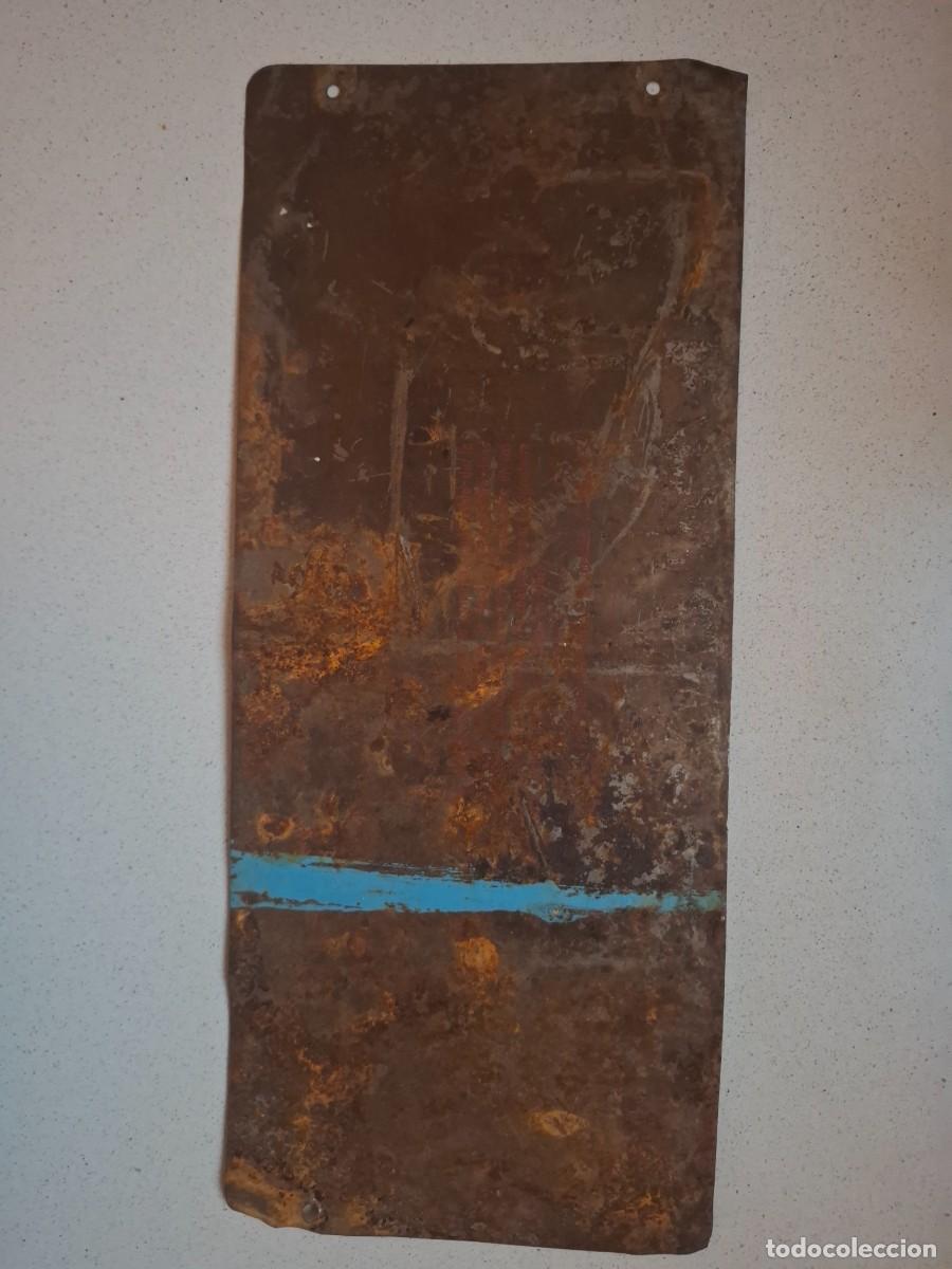 Antig&uuml;edades: Antigua placa de Olibet galletas - Foto 2