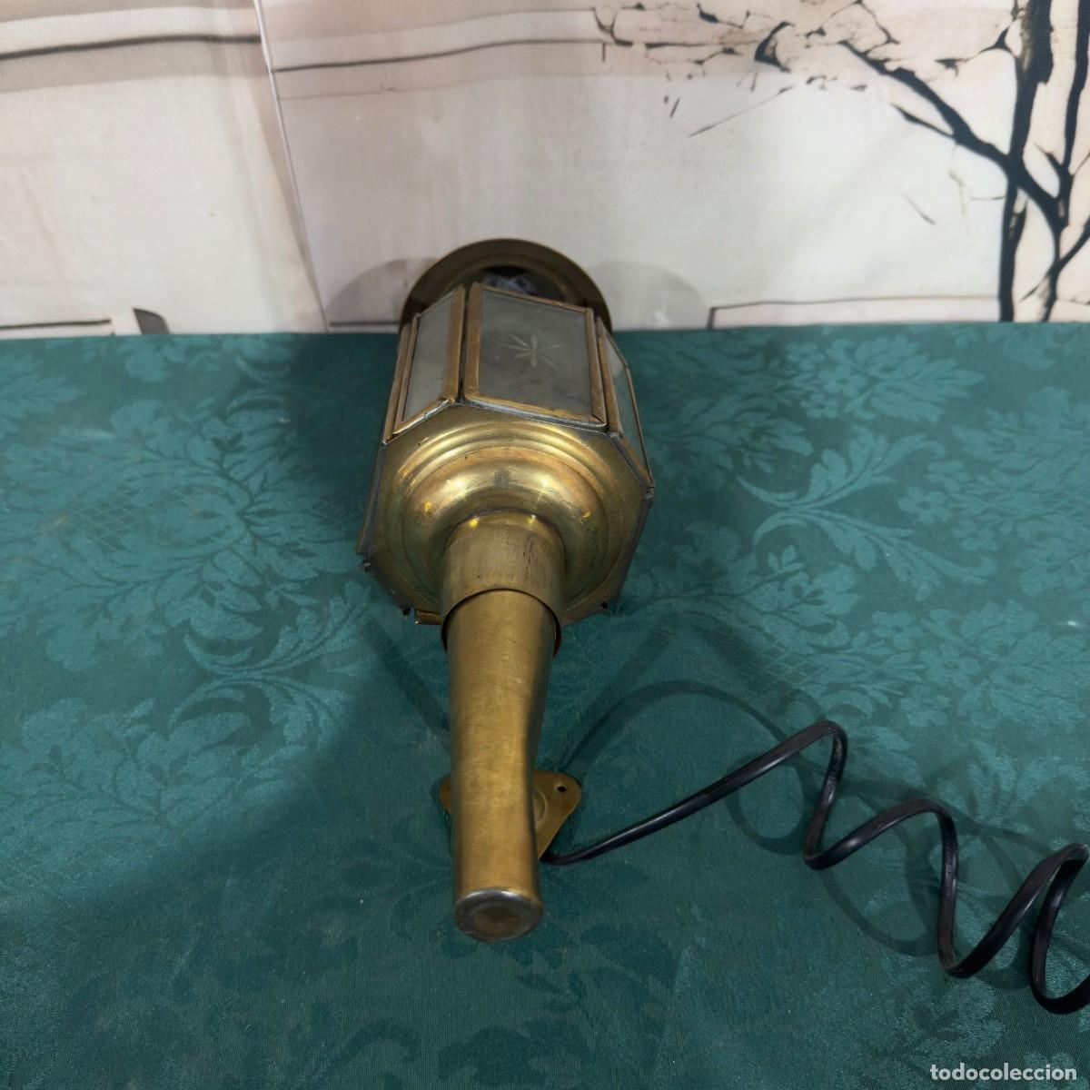 Antig&uuml;edades: Farol de carruaje antiguo - Foto 5