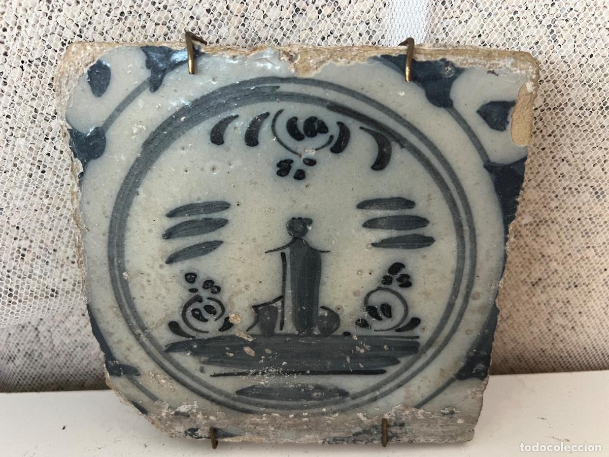 Antig&uuml;edades: BALDOSA RAJOLA CERAMICA TRIANA