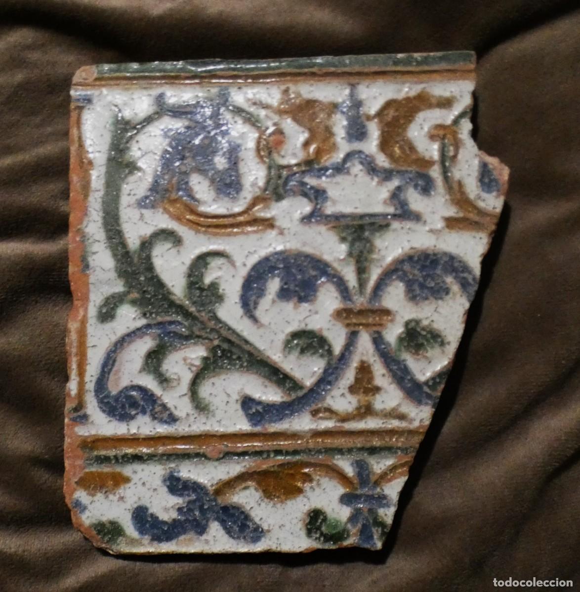 Antig&uuml;edades: Azulejo, Azulejos Espa&ntilde;ol, Toledo siglo 16
