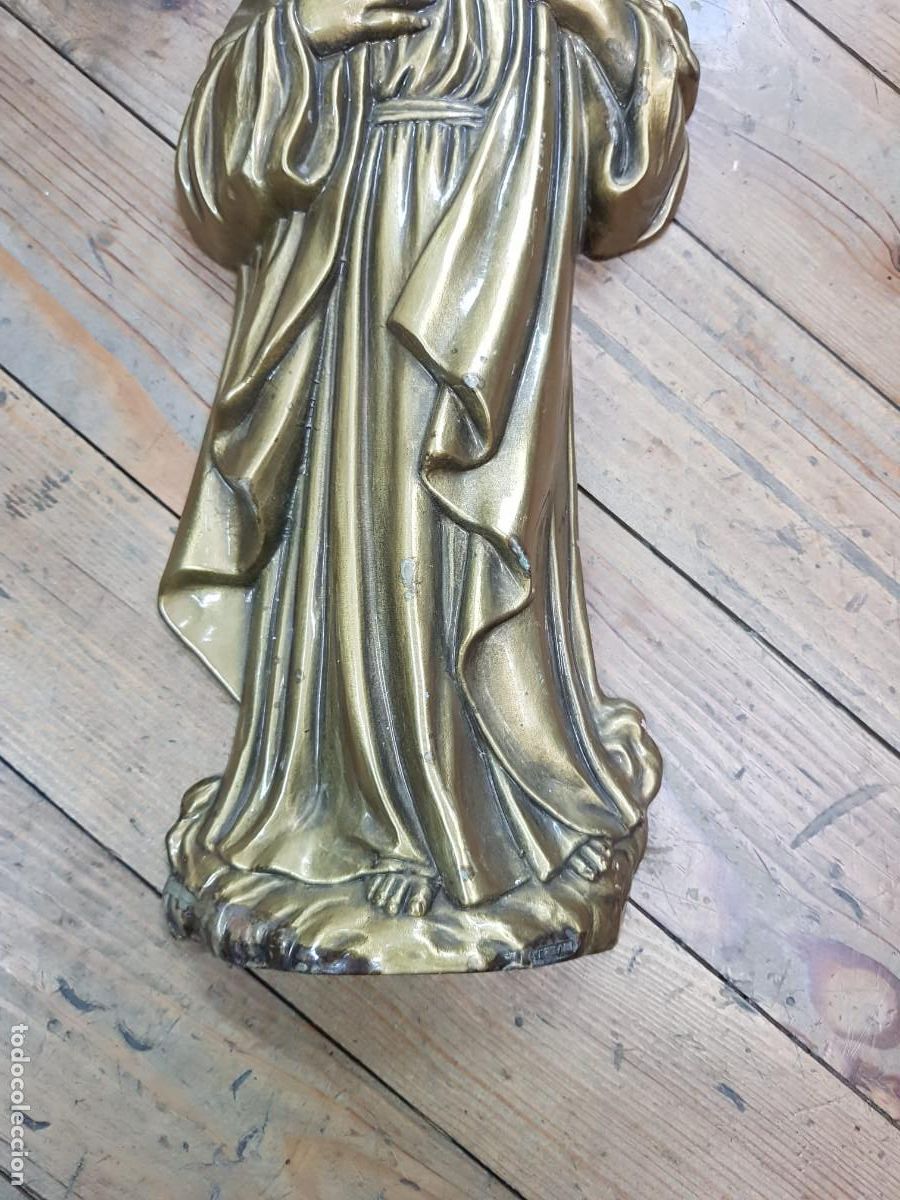 Antig&uuml;edades: ANTIGUA FIGURA DE CRISTO-BRONCE - Foto 3
