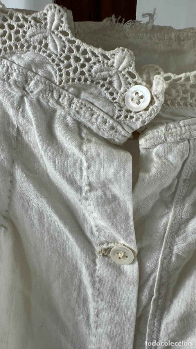 Antig&uuml;edades: Antigua camisa de algod&oacute;n - Foto 3