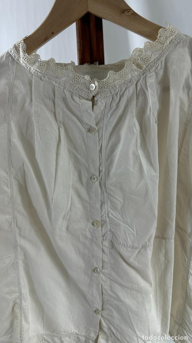 Antig&uuml;edades: Antigua camisa de algod&oacute;n - Foto 7