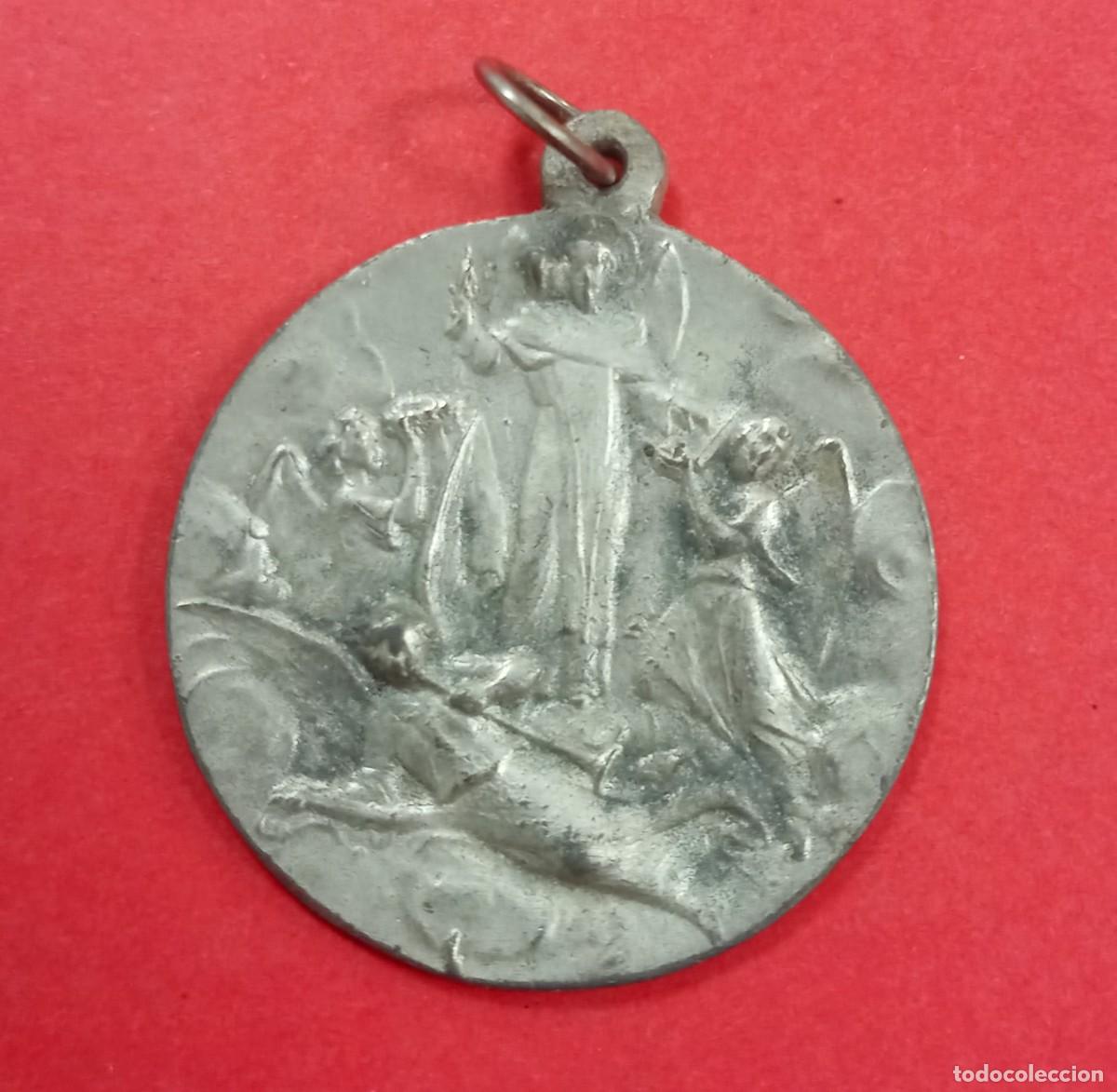 Antig&uuml;edades: Medalla Antigua San Vicente Ferrer.