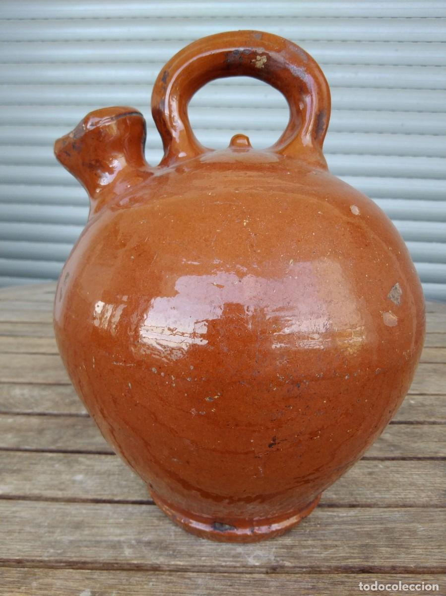 Antig&uuml;edades: Antiguo c&aacute;ntaro de aceite de Catalu&ntilde;a - Foto 1