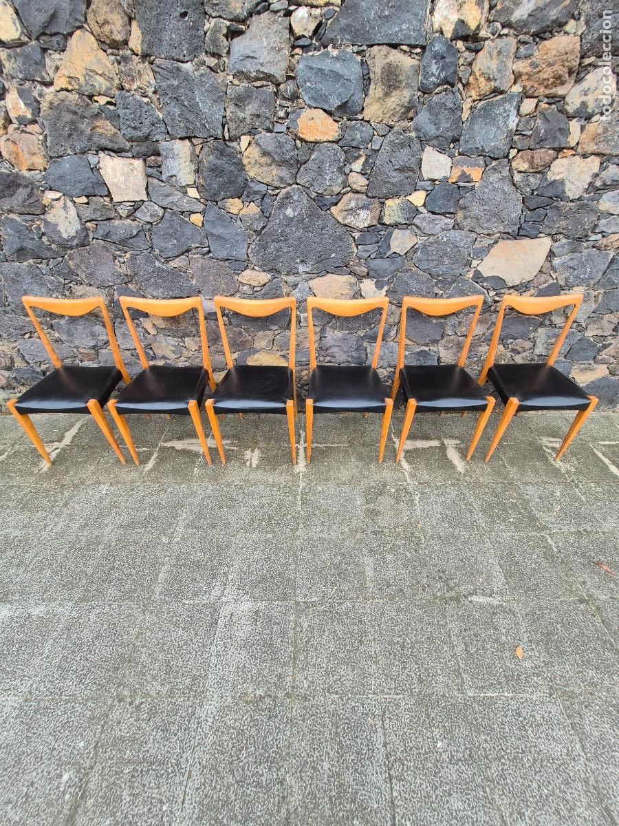 Antiquit&auml;ten: Sillas de Comedor, Estilo N&oacute;rdico - Dise&ntilde;o Escandinavo - Vintage, (Mid-Century Modern) - A&ntilde;os 50-60