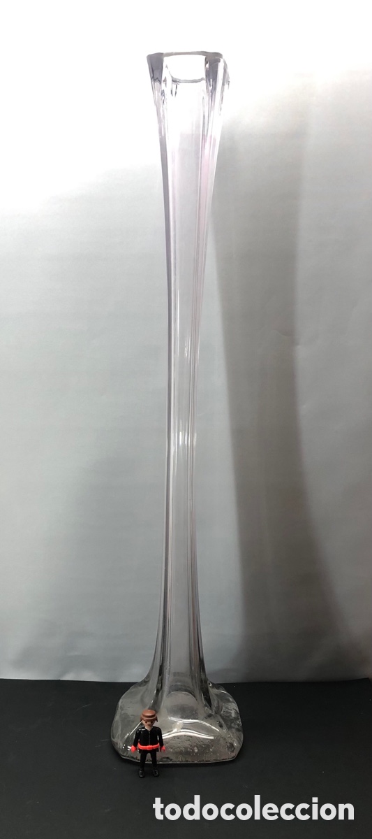 Antig&uuml;edades: 81 cm ALTO &bull; Antiguo e impresionante cristal violetero