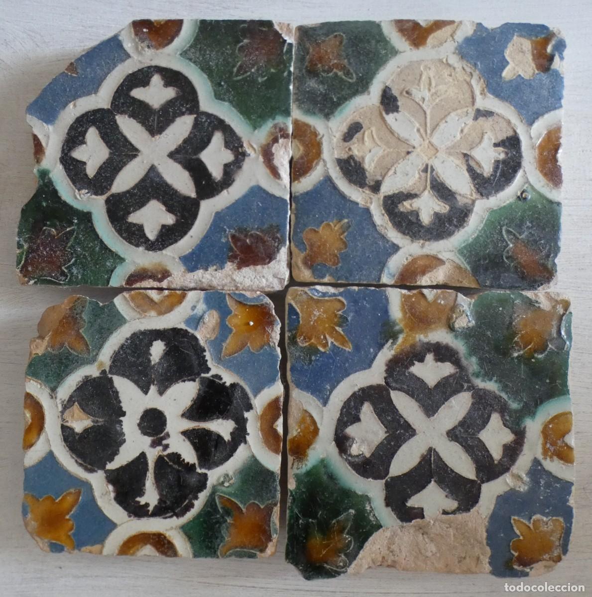 Antig&uuml;edades: Azulejo, Azulejos Espa&ntilde;ol Sevilla siglo 16