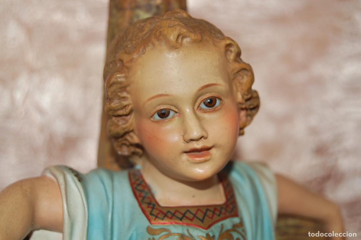 Antig&uuml;edades: ni&ntilde;o jes&uacute;s antiguo de olot - Foto 2