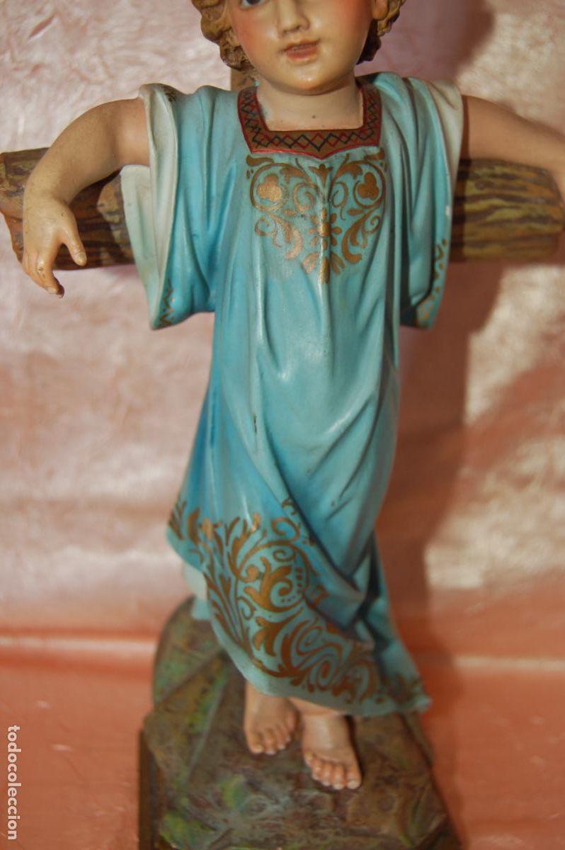 Antig&uuml;edades: ni&ntilde;o jes&uacute;s antiguo de olot - Foto 8