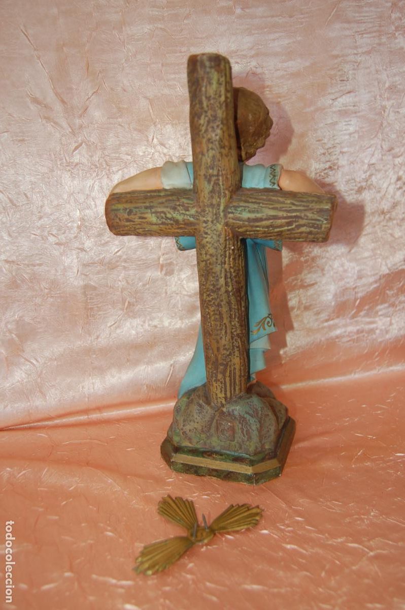 Antig&uuml;edades: ni&ntilde;o jes&uacute;s antiguo de olot - Foto 9