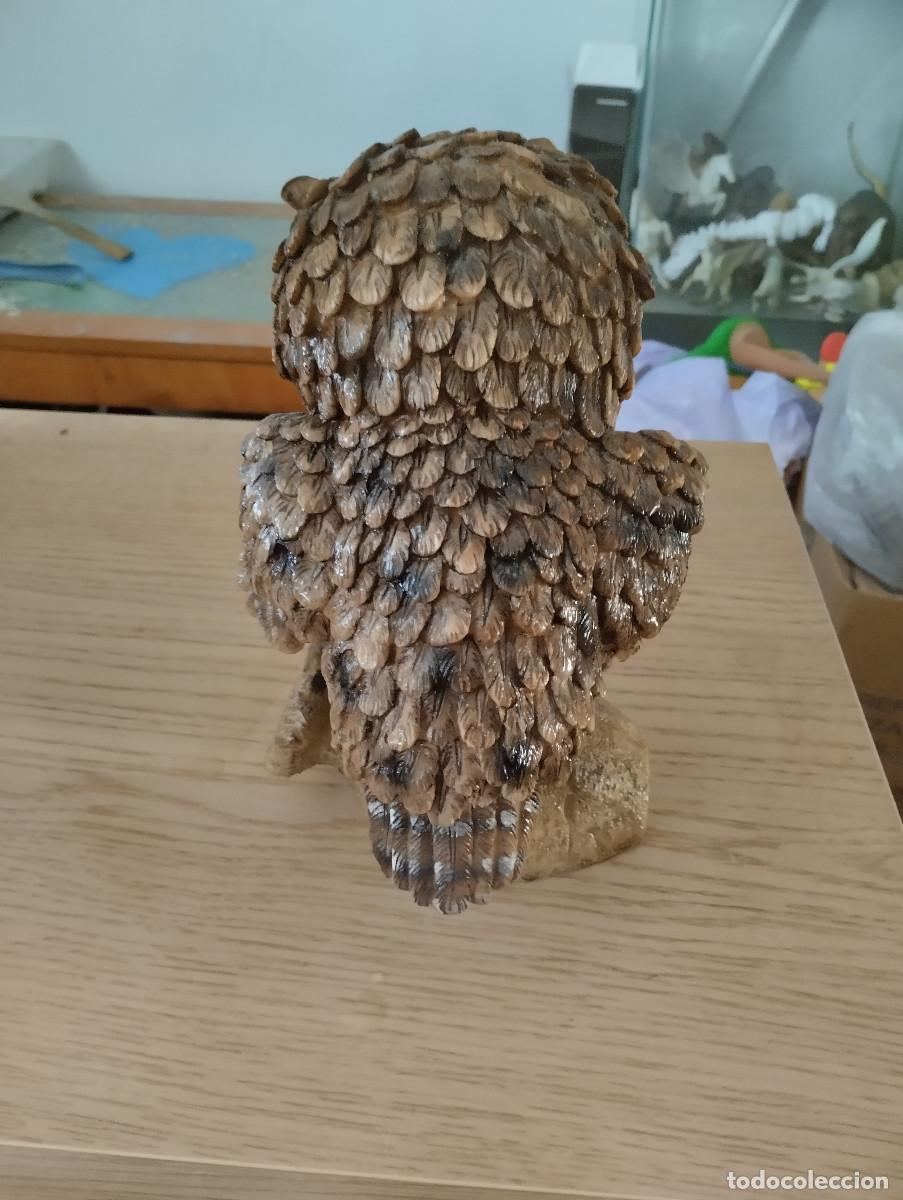 Antig&uuml;edades: figura de buho de pasta - Foto 2