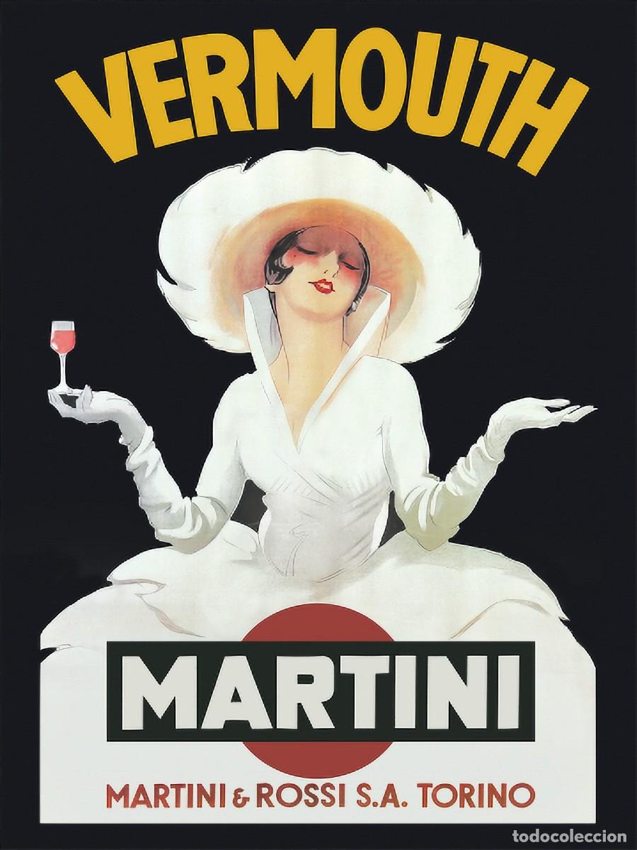 Antig&uuml;edades: Vermouth - Martini painel