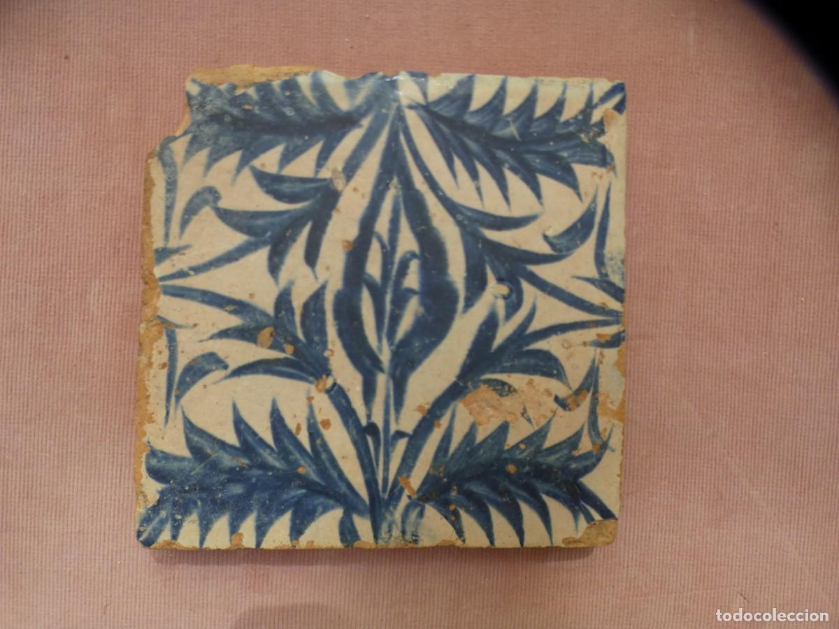 Antig&uuml;edades: Azulejo, Azulejos Espa&ntilde;ol Valencia, siglo 15/16