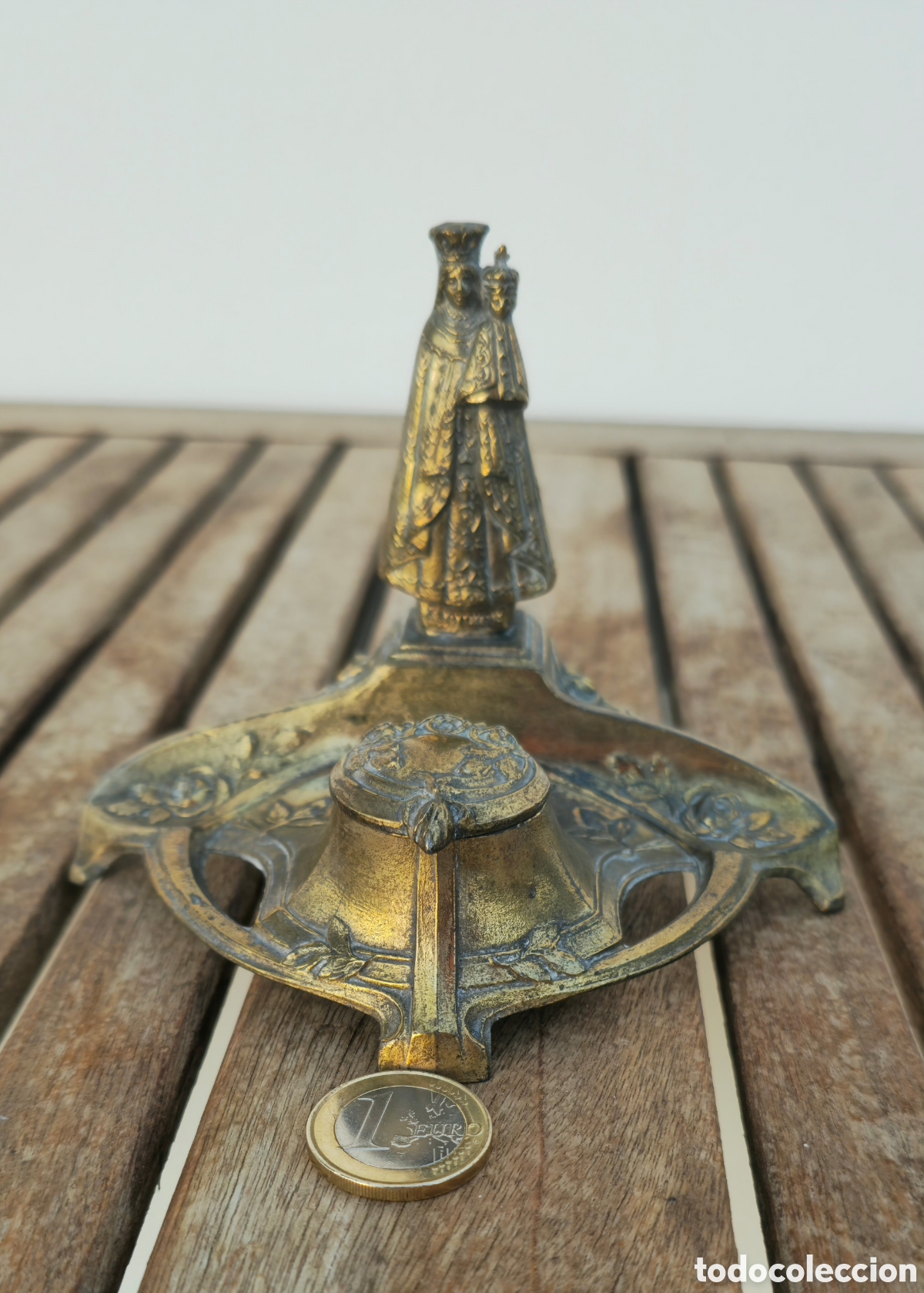 Antig&uuml;edades: Antiguo Tintero Art Nouveau