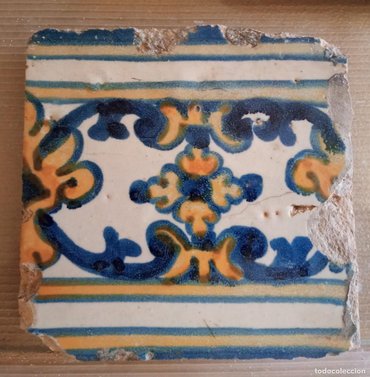 Antig&uuml;edades: azulejos portugu&eacute;ses, DEL SIGLO XVII