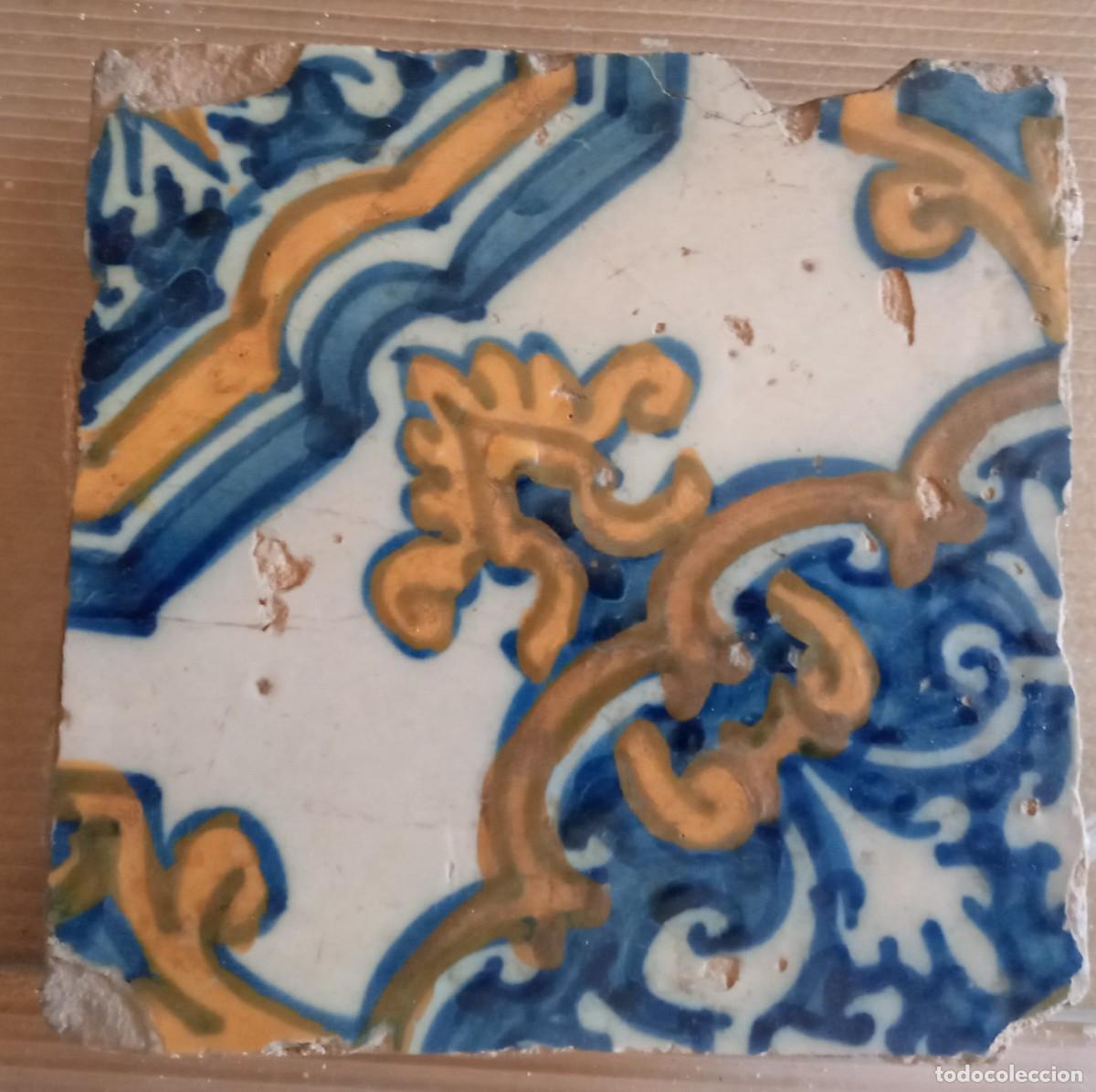 Antiguidades: azulejos portugu&eacute;ses, DEL SIGLO XVII