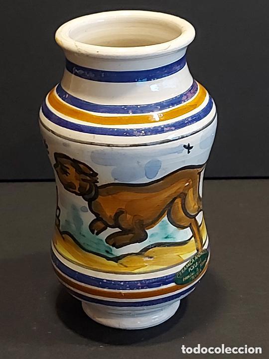 Antig&uuml;edades: JARR&Oacute;N CER&Aacute;MICA ANDALUZA POPULAR | HECHO A MANO SEVILLA | 13 CM
