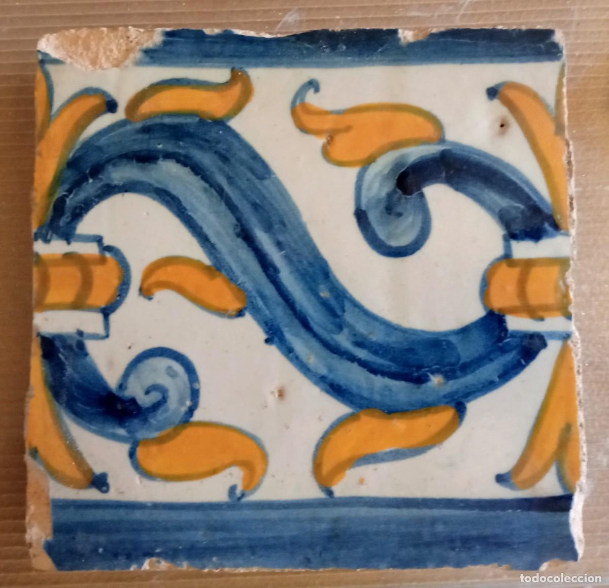 Antig&uuml;edades: azulejos portugu&eacute;ses, renascentista/barroco, SIGLO XVII
