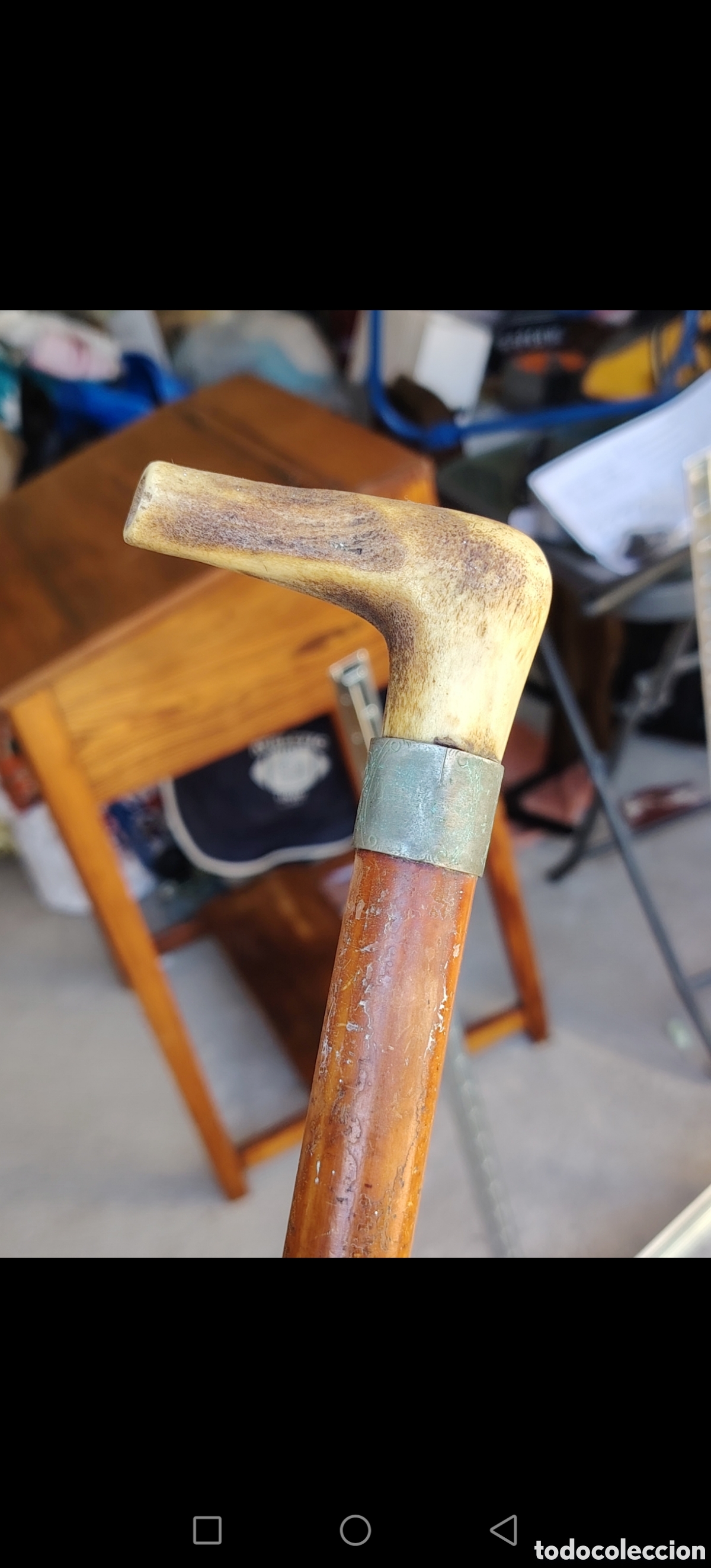 Antig&uuml;edades: Bast&oacute;n antiguo Brit&aacute;nico - Foto 6