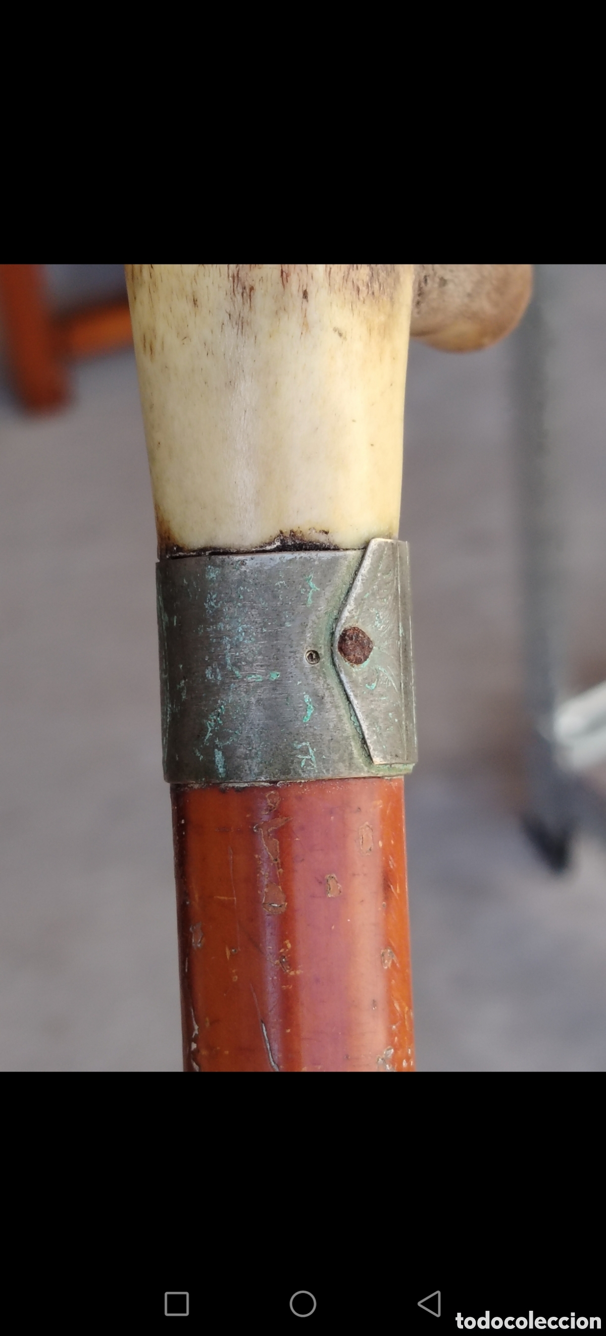 Antig&uuml;edades: Bast&oacute;n antiguo Brit&aacute;nico - Foto 18