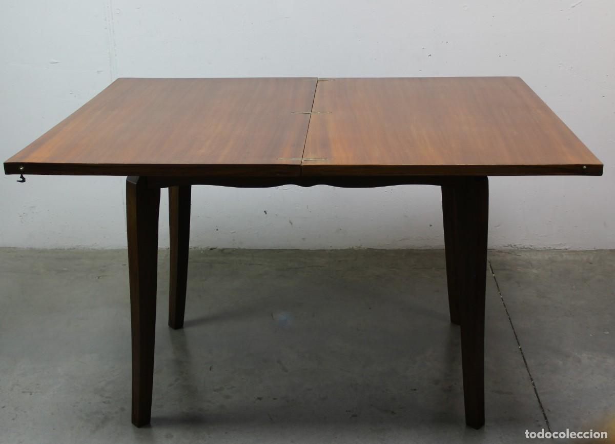 Antig&uuml;edades: Mesa Art Dec&oacute; francesa abatible - Foto 8