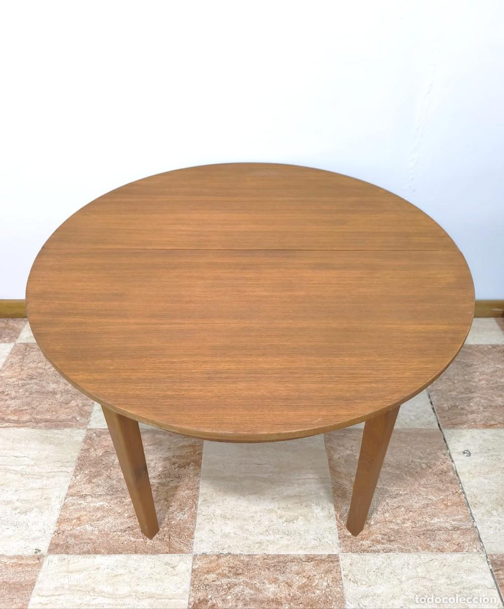 Antig&uuml;edades: MESA DE COMEDOR DANESA EXTENSIBLE - Foto 2
