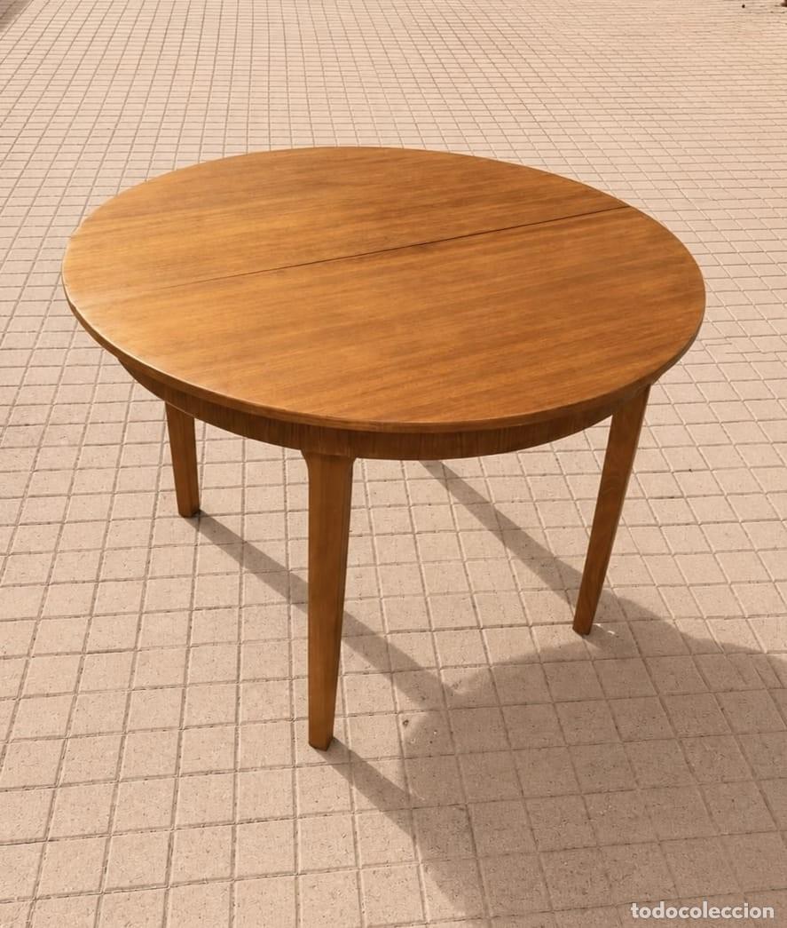 Antig&uuml;edades: MESA DE COMEDOR DANESA EXTENSIBLE - Foto 7