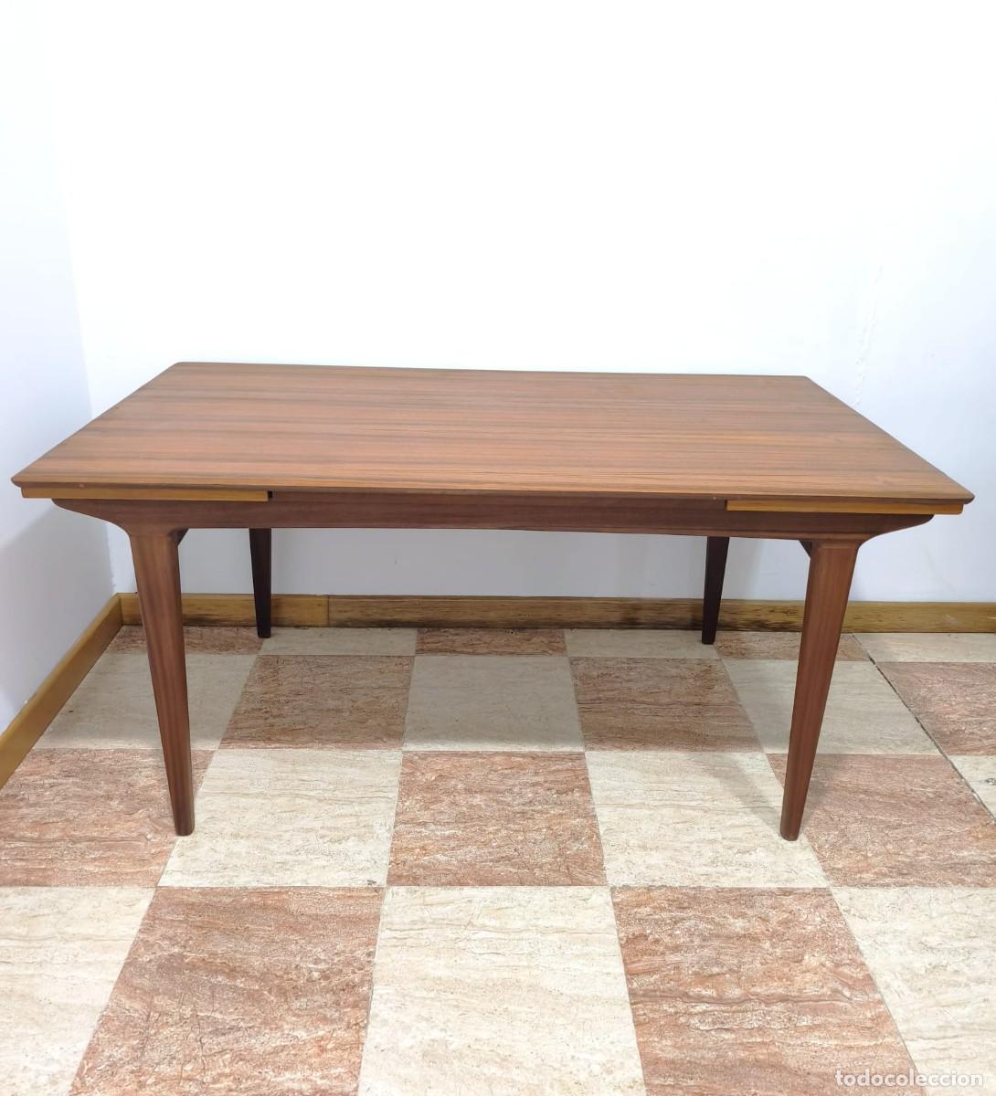 Antig&uuml;edades: MESA DE COMEDOR MID CENTURY MADERA TECA