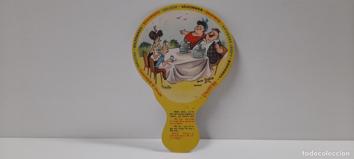 Antig&uuml;edades: ANTIGUO PAY PAY CHISTE . DIBUJOS SABATES . SIN PROPAGANDA . A&Ntilde;OS 50 / 60