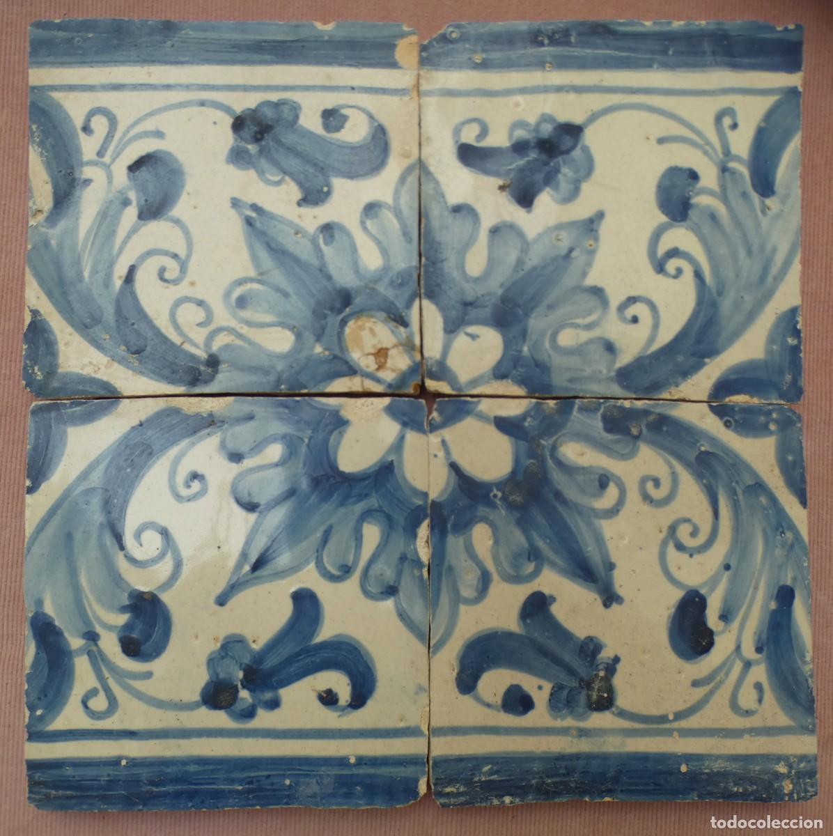 Antig&uuml;edades: Azulejo, Azulejos Portugal siglo 18/19