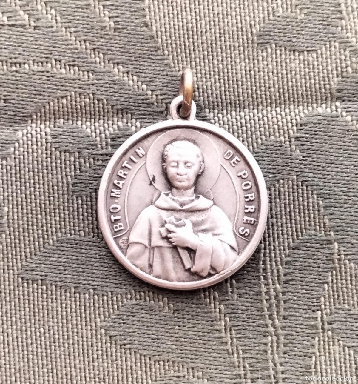 Antig&uuml;edades: MEDALLA RELIQUIA BEATO MART&Iacute;N DE PORRES.