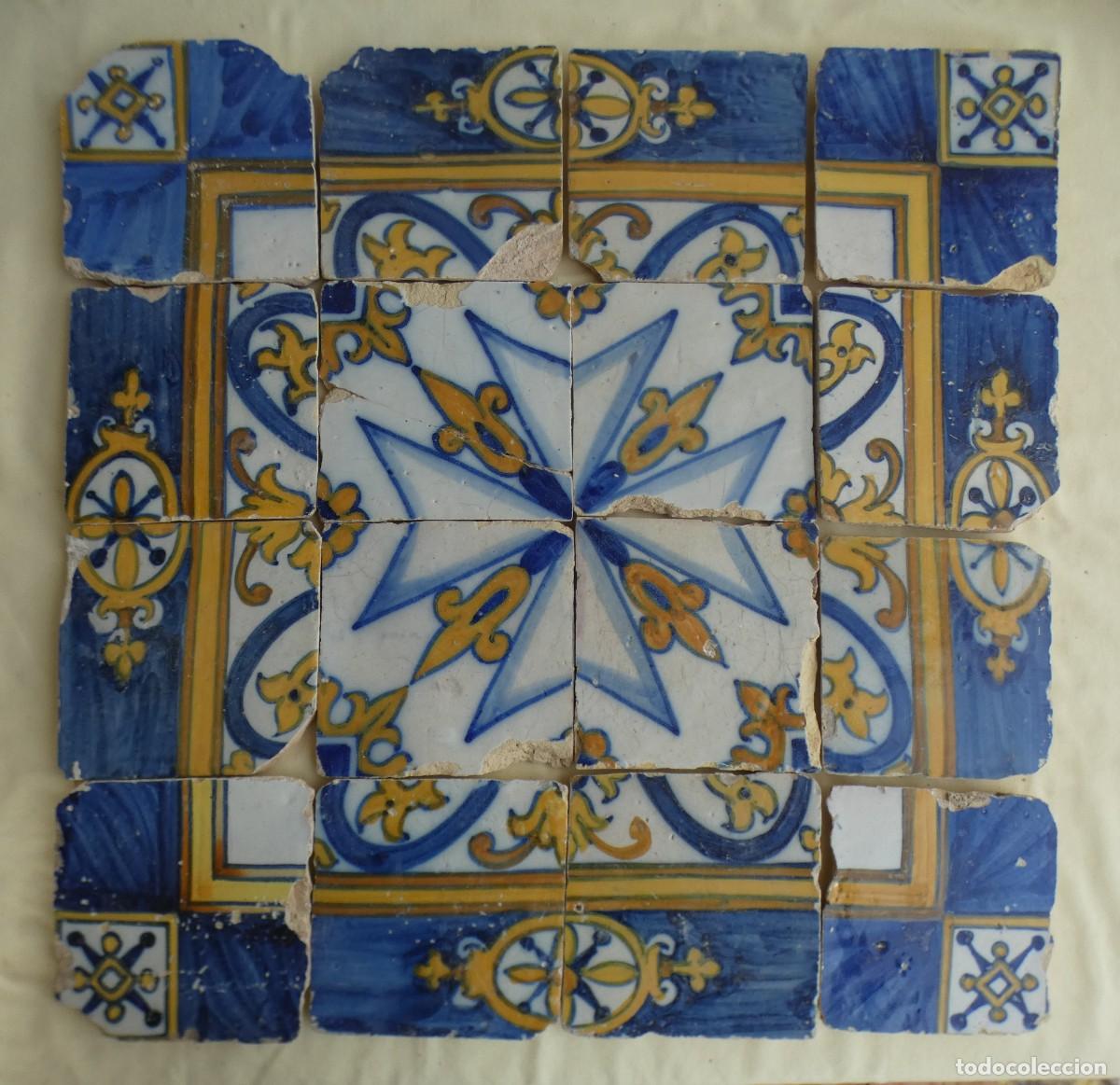 Antig&uuml;edades: Azulejo, Azulejos Portugal siglo 17