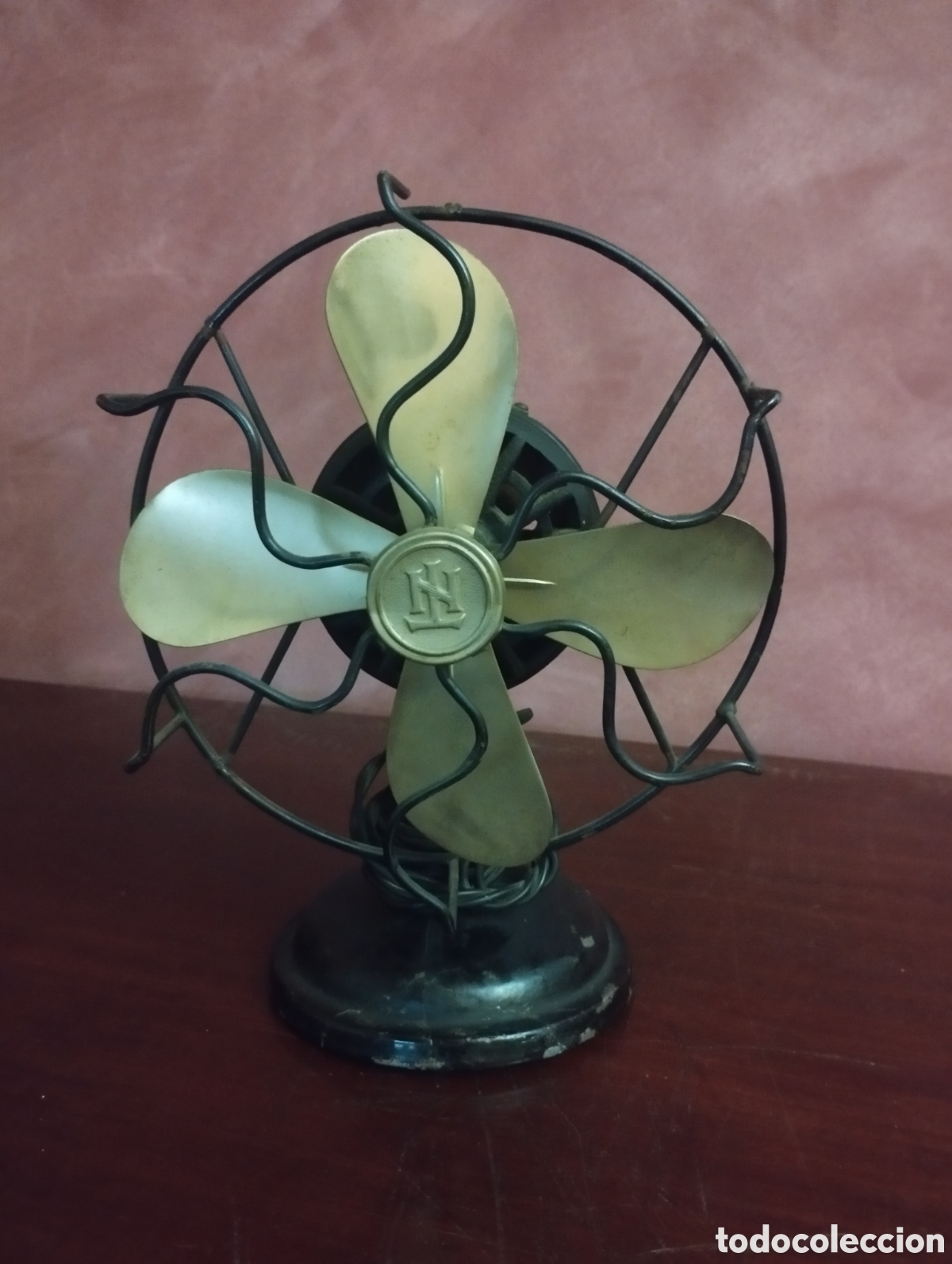 Antig&uuml;edades: Ventilador antiguo de sobremesa