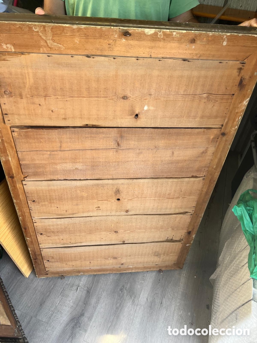 Antig&uuml;edades: Espejo grande rectangular - Foto 2