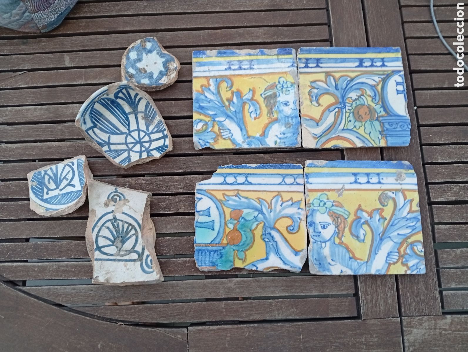 Antig&uuml;edades: Azulejos renacentistas y cer&aacute;mica gitica