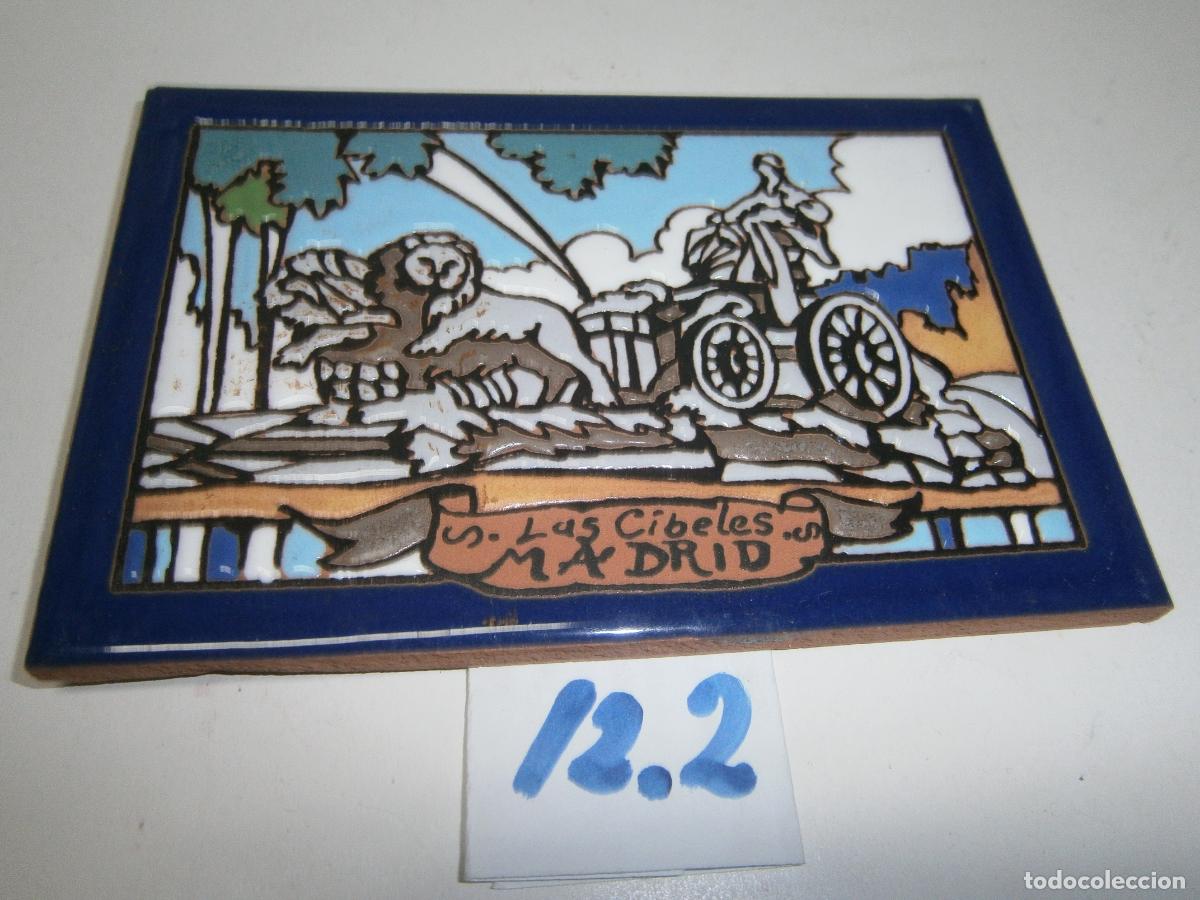 Antig&uuml;edades: ANTIGUO AZULEJO DE CERAMICA ESMALTADO - MADRID