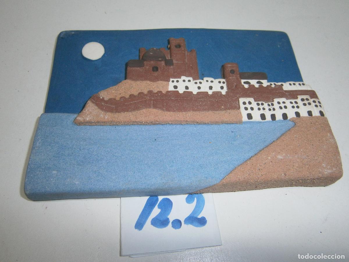 Antig&uuml;edades: ANTIGUO AZULEJO DE CERAMICA ESMALTADO - PE&Ntilde;ISCOLA