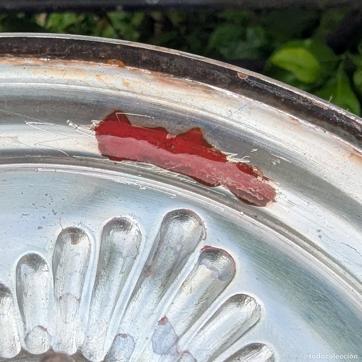 Antig&uuml;edades: Plata - Candeleros con reloj - Foto 16