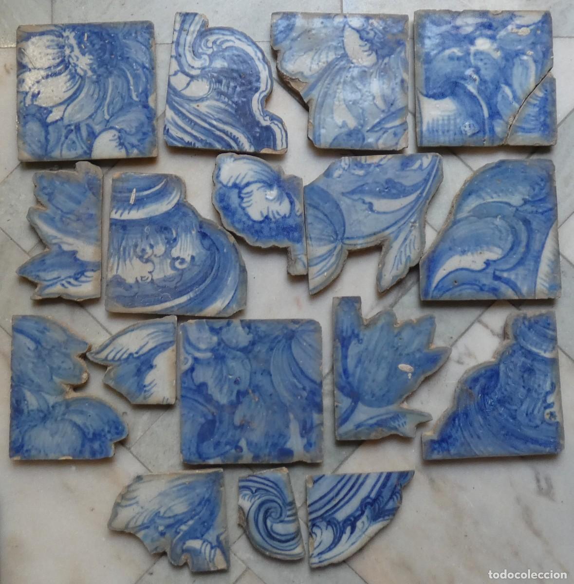 Antig&uuml;edades: Azulejo, Azulejos Portugal siglo 18/19
